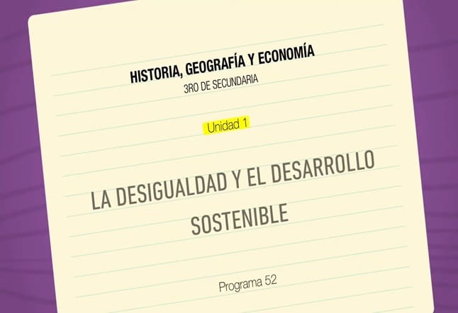 Capítulo N° 52 - La desigualdad y el desarrollo sostenible